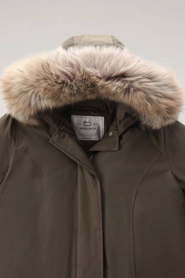 Idee Regalo Jacket Artic Parka Cotone Verde Verde Scuro - Woolrich - Donna