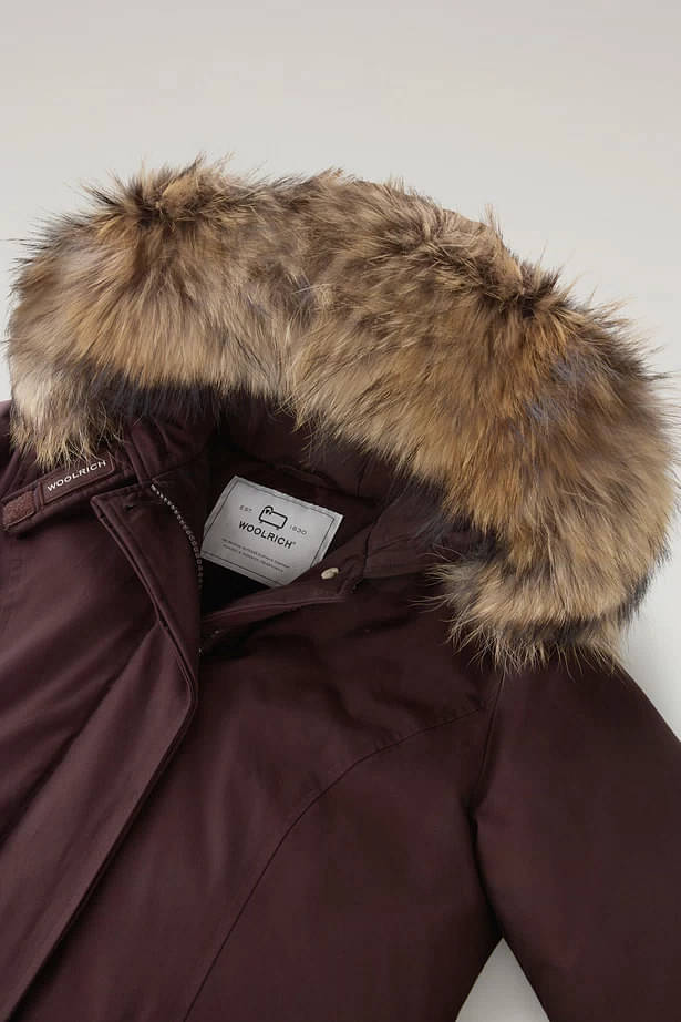 Idee Regalo Jacket Artic Parka Cotone Marrone Testa Di Moro - Woolrich - Donna
