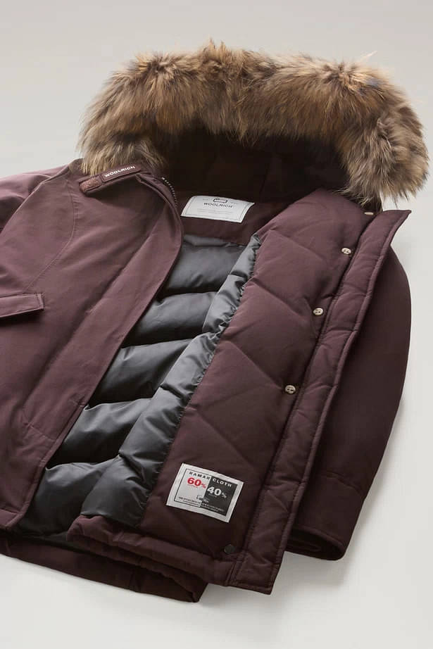 Idee Regalo Jacket Artic Parka Cotone Marrone Testa Di Moro - Woolrich - Donna