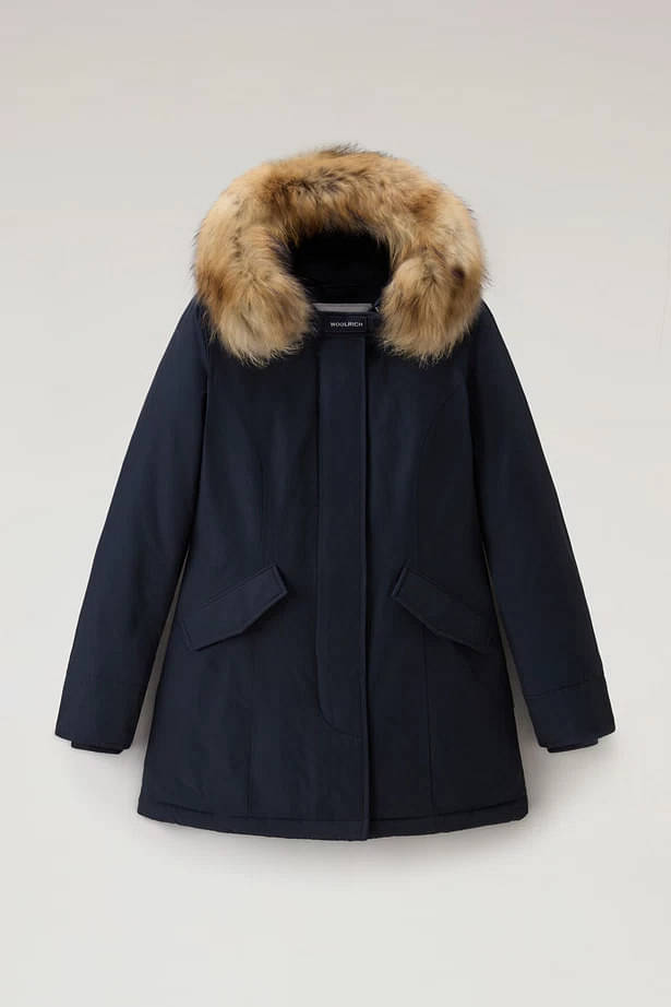 Idee Regalo Jacket Artic Parka Cotone Blu Navy Scuro - Woolrich - Donna