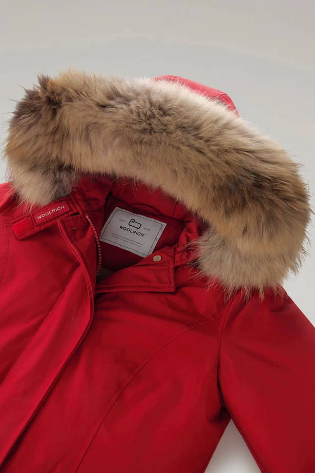 Idee Regalo Jacket Artic Parka Cotone Rosso Rosso Scuro - Woolrich - Donna