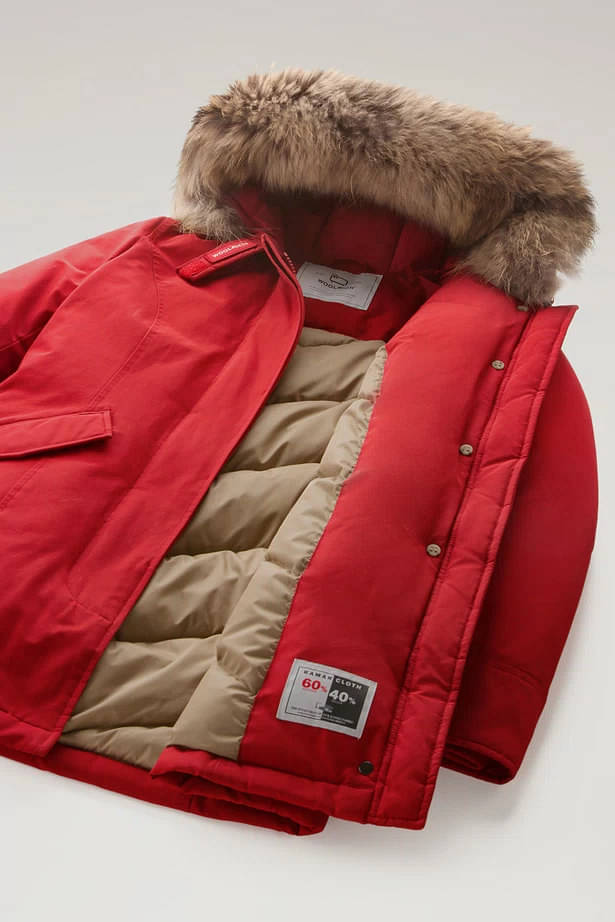 Idee Regalo Jacket Artic Parka Cotone Rosso Rosso Scuro - Woolrich - Donna