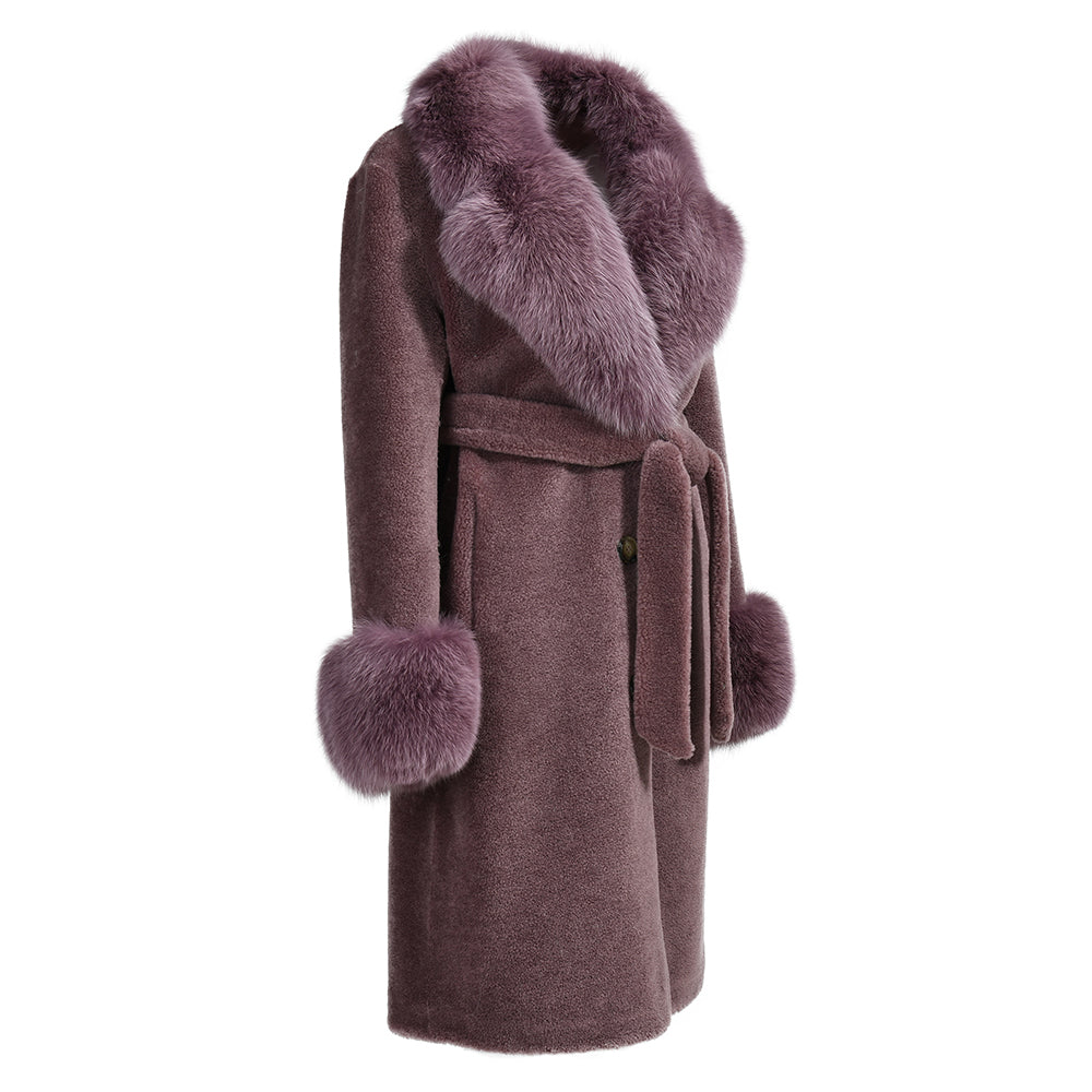 Cappotto Chic Special Vinaccia in Lana