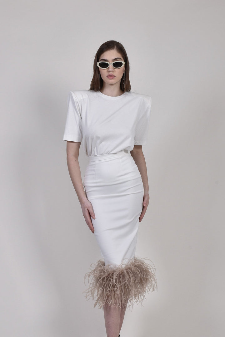 Completo t-shirt e gonna Gea-The Archivia-Wanan Luxury