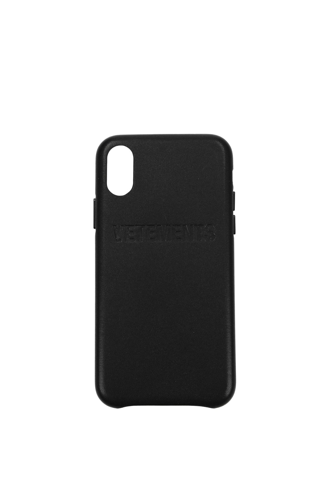 Porta I Phone Iphone Xs Plastica Nero - Vetements - Uomo