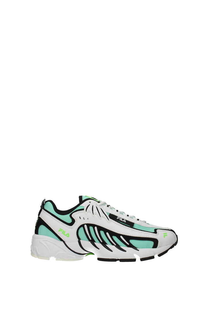 Sneakers Fila Poliuretano Bianco Verde Acqua - MSGM - Uomo