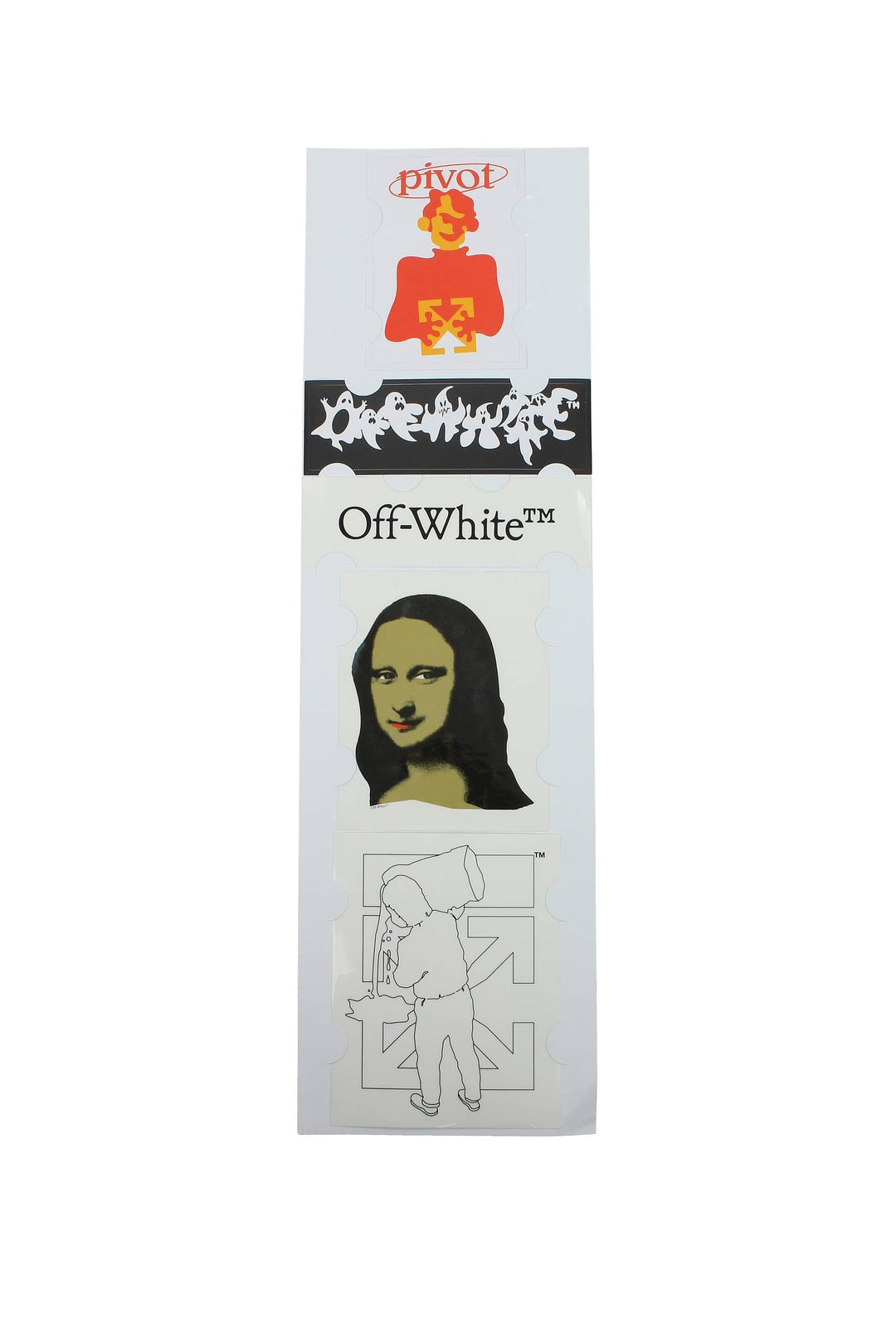 Idee Regalo Stickers Set Carta Multicolor - Off-White - Uomo