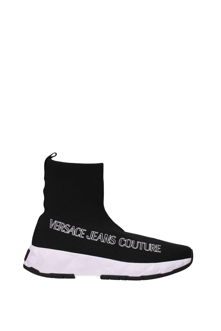 Sneakers Couture Tessuto Nero - Versace Jeans - Uomo
