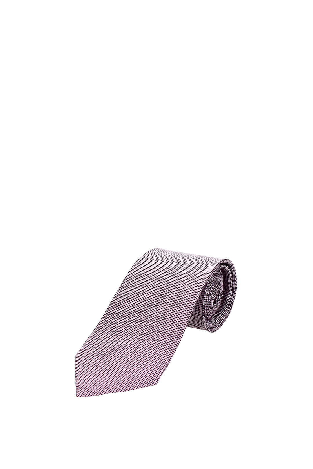 Cravatte Seta Rosa Nero - Zegna - Uomo