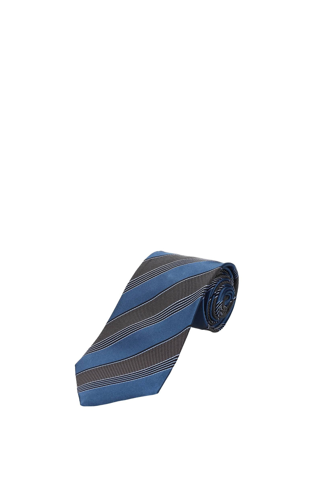 Cravatte Seta Blu Pavone - Zegna - Uomo