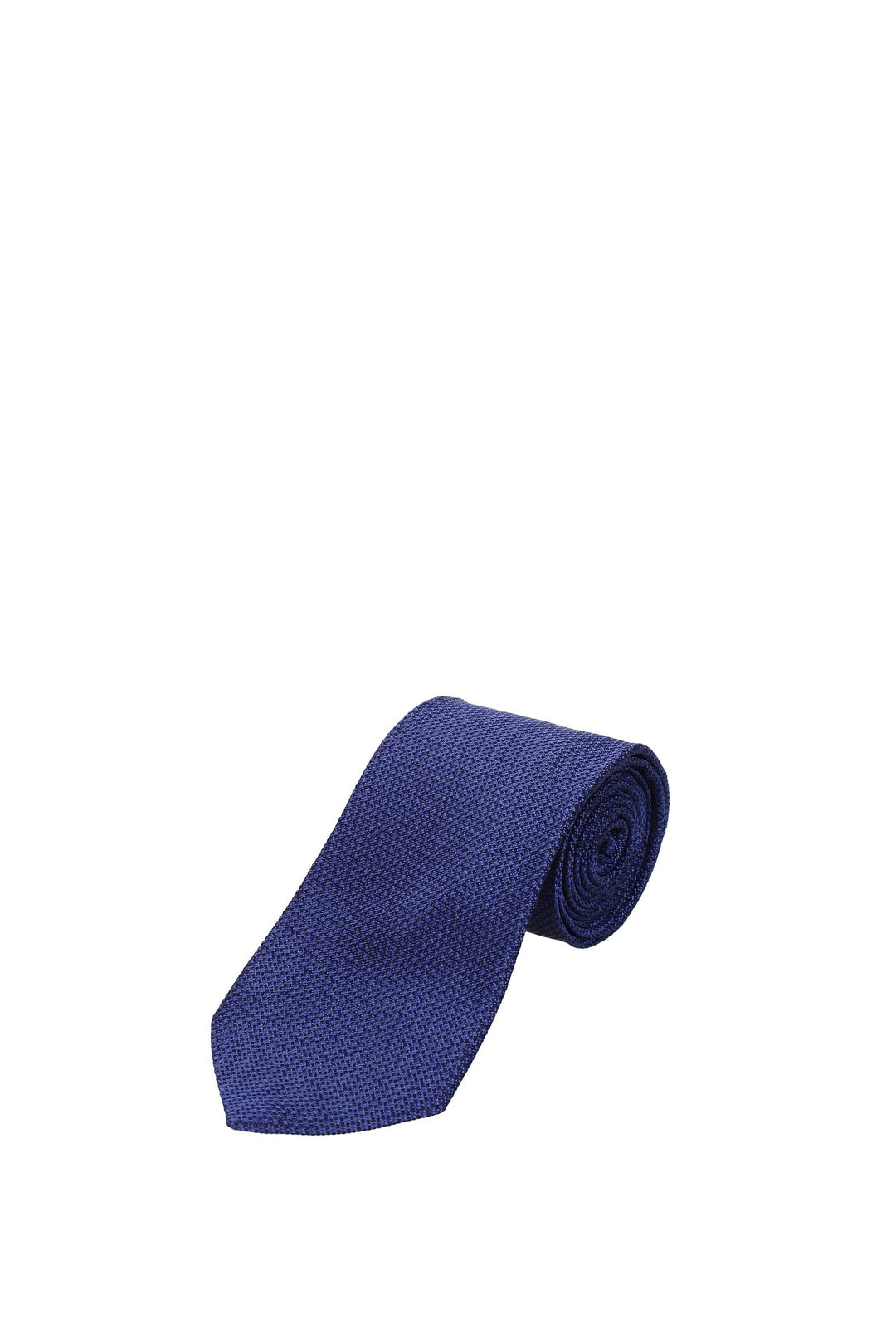 Cravatte Seta Blu Blu Royal - Zegna - Uomo