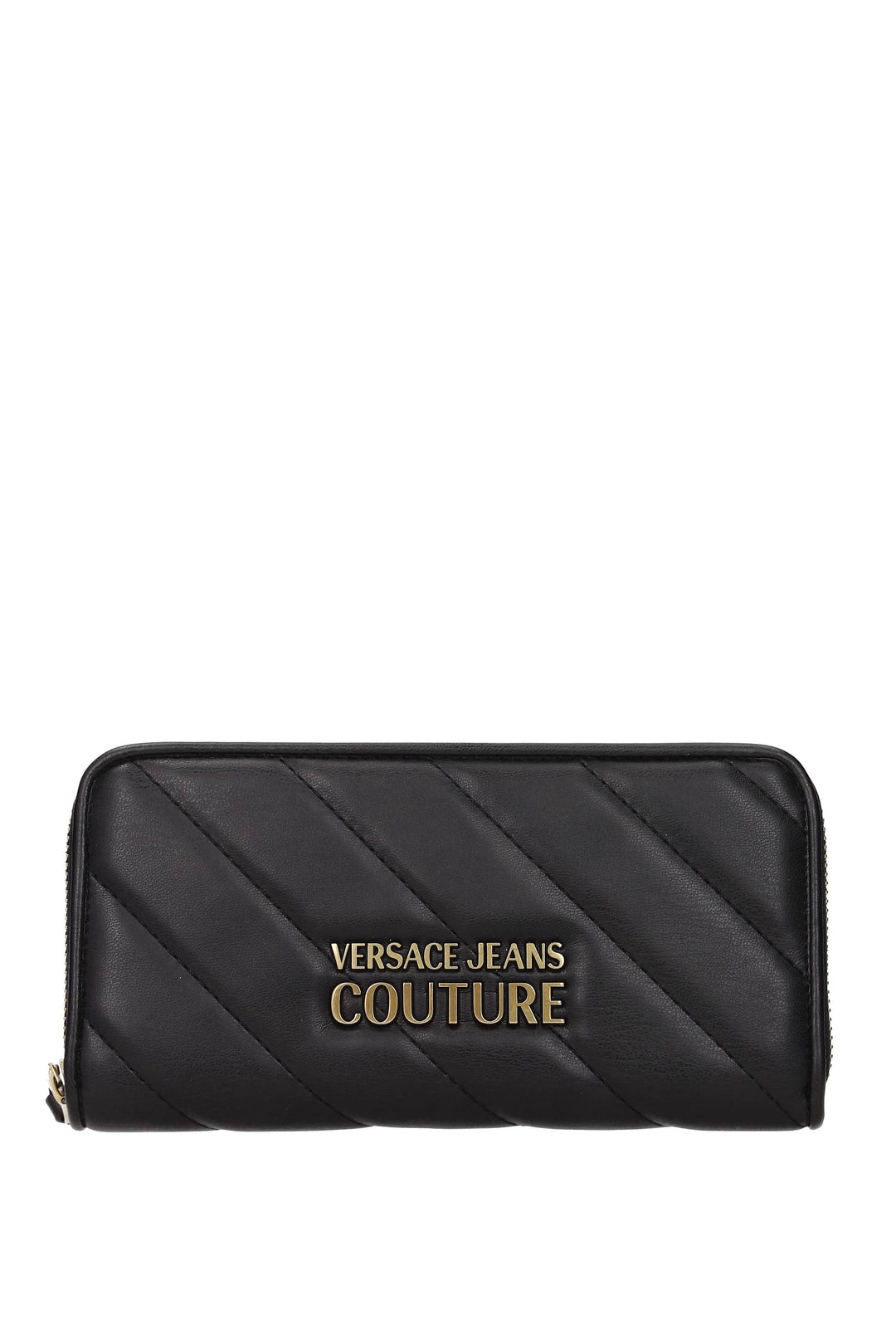 Portafogli Couture Poliuretano Nero - Versace Jeans - Donna