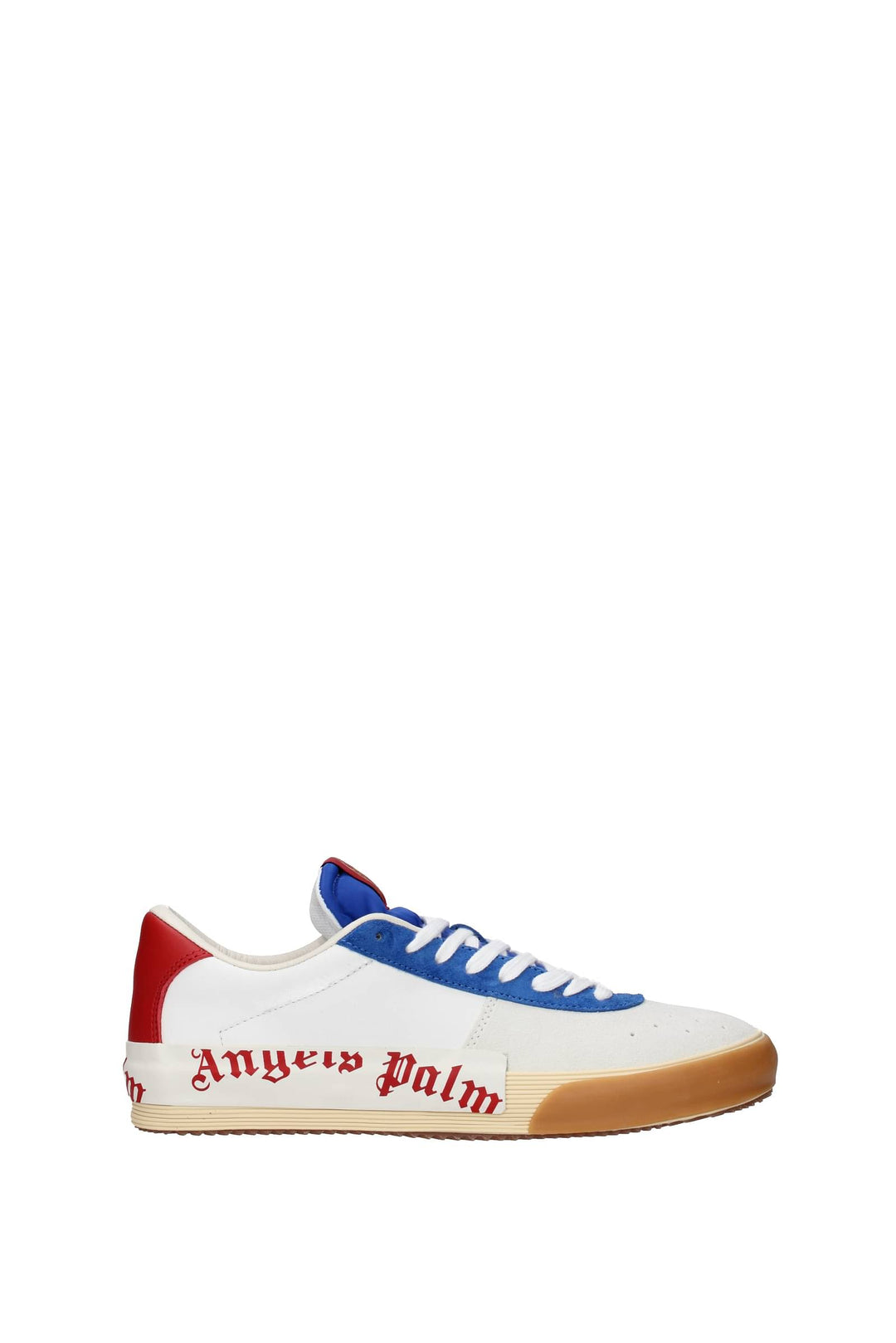Sneakers Camoscio Beige Rosso - Palm Angels - Uomo