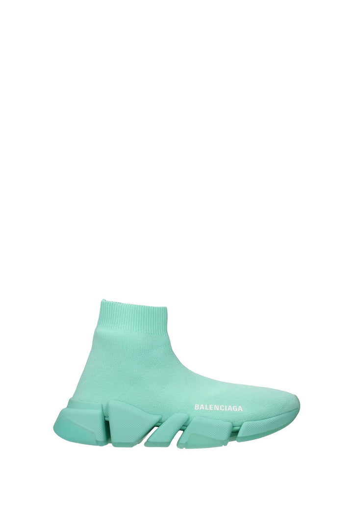 Sneakers Speed 2.0 Tessuto Verde Menta - Balenciaga - Donna