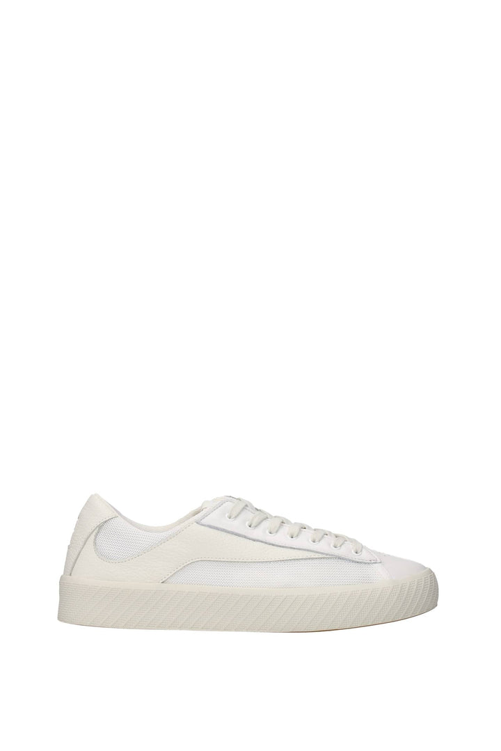 Sneakers Pelle Bianco - By Far - Uomo