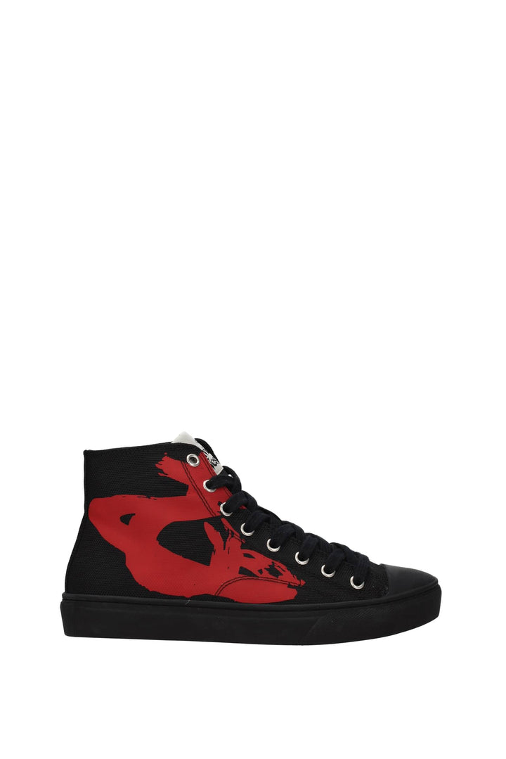Sneakers Tessuto Nero Rosso - Vivienne Westwood - Uomo