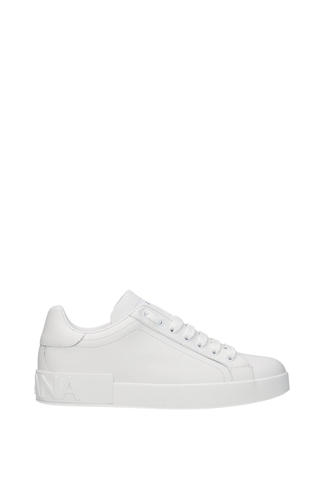 Sneakers Pelle Bianco - Dolce&Gabbana - Uomo