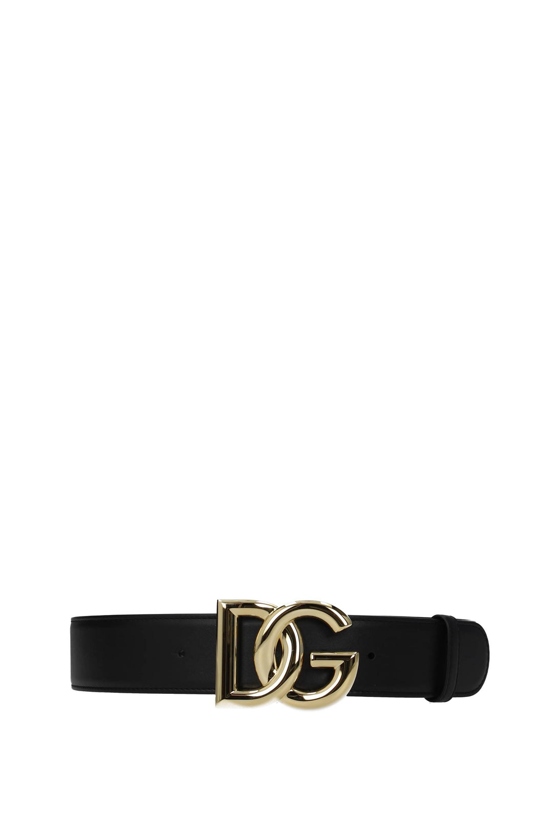 Cinture Regular Pelle Nero Oro - Dolce&Gabbana - Donna