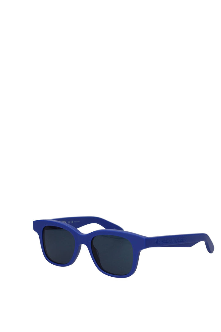 Occhiali Da Sole Acetato Blu Blu Imperiale - Alexander McQueen - Uomo