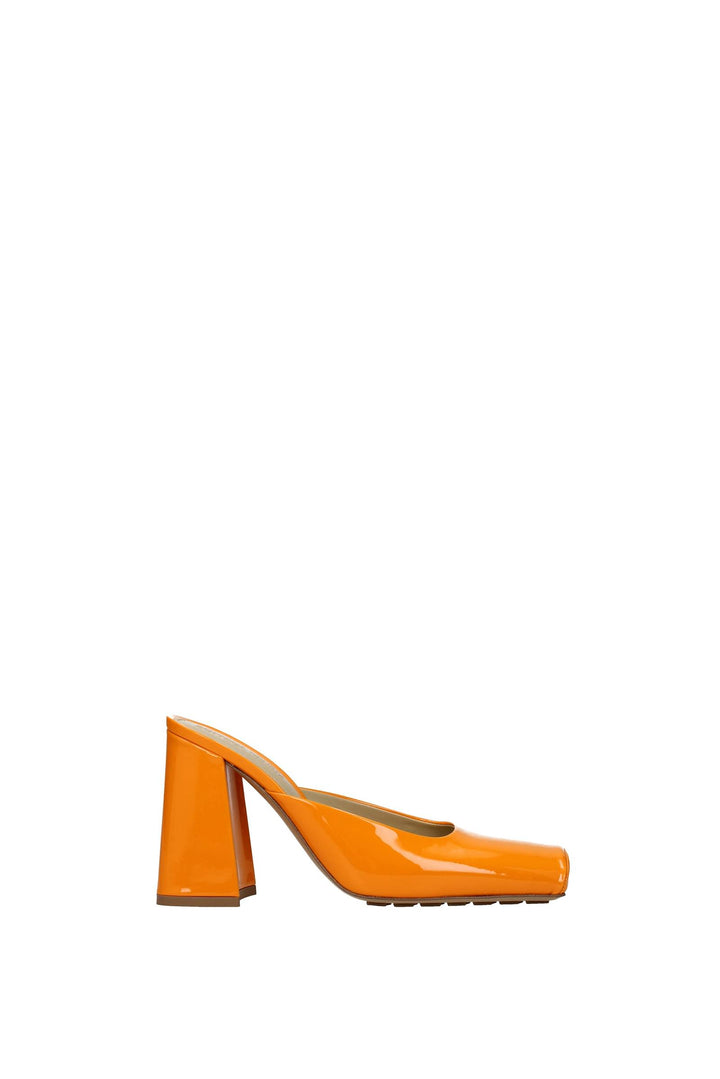 Sandali Vernice Arancione Mandarino - Bottega Veneta - Donna