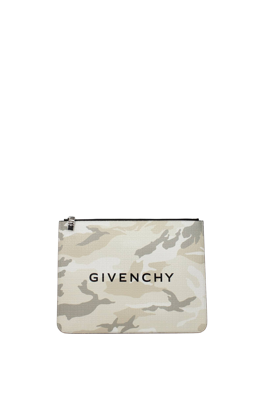 Pochette Pelle Beige Verde Militare - Givenchy - Uomo