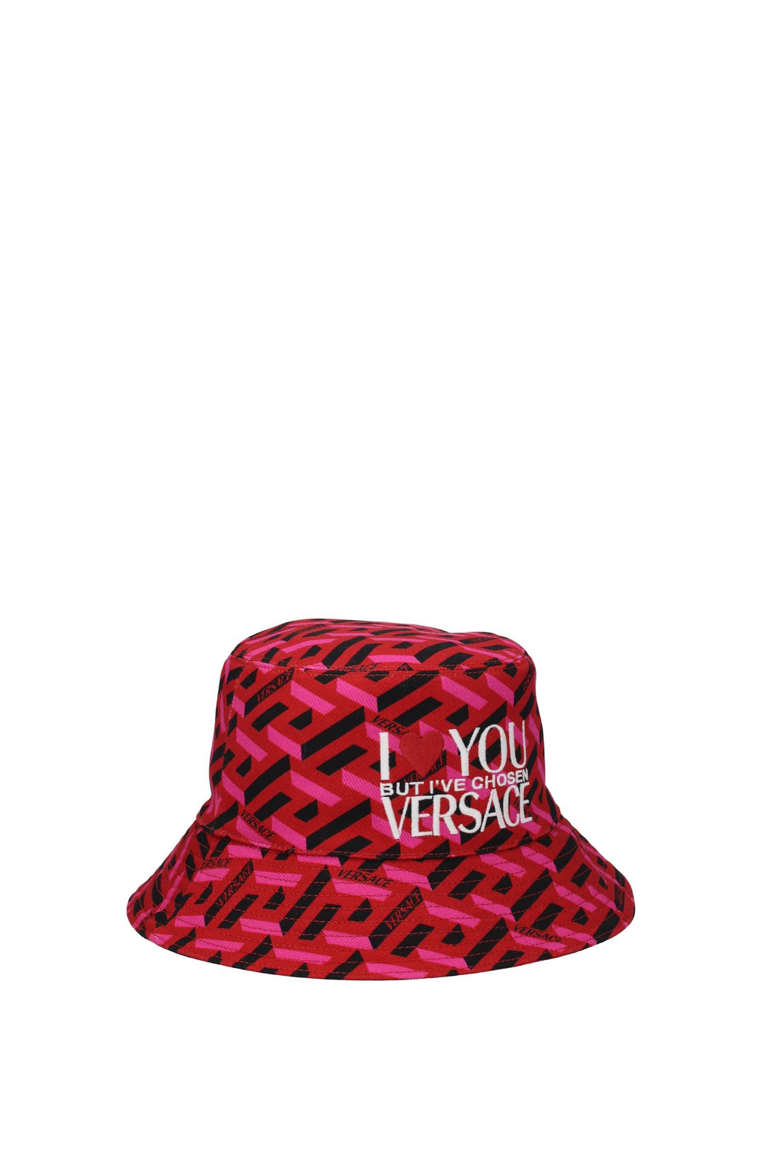Cappelli Cotone Rosso Fuxia - Versace - Donna