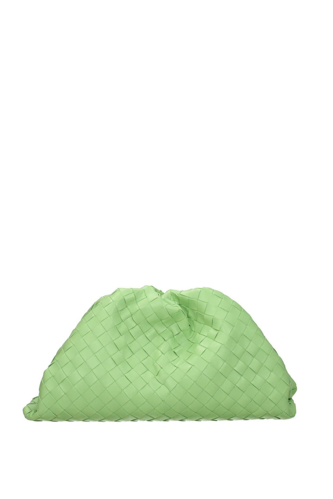 Pochette Pelle Verde Pistacchio - Bottega Veneta - Donna