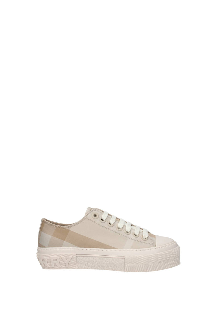 Sneakers Tessuto Beige - Burberry - Donna