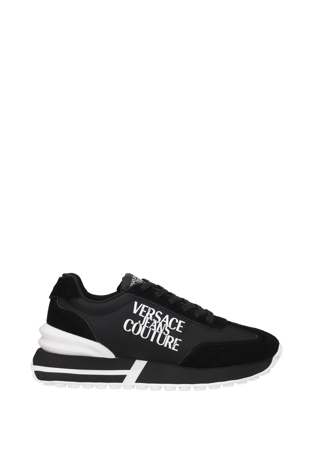 Versace Jeans Sneakers Couture Tessuto Nero - Versace Jeans Couture - Uomo