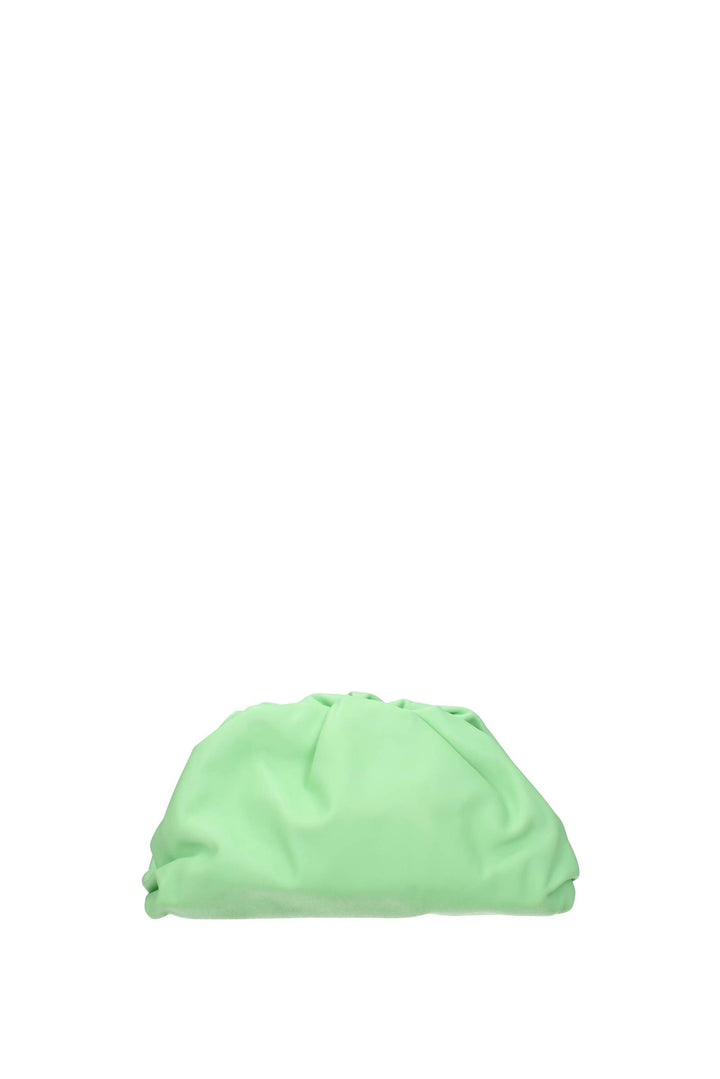 Pochette Pelle Verde Mela - Bottega Veneta - Donna