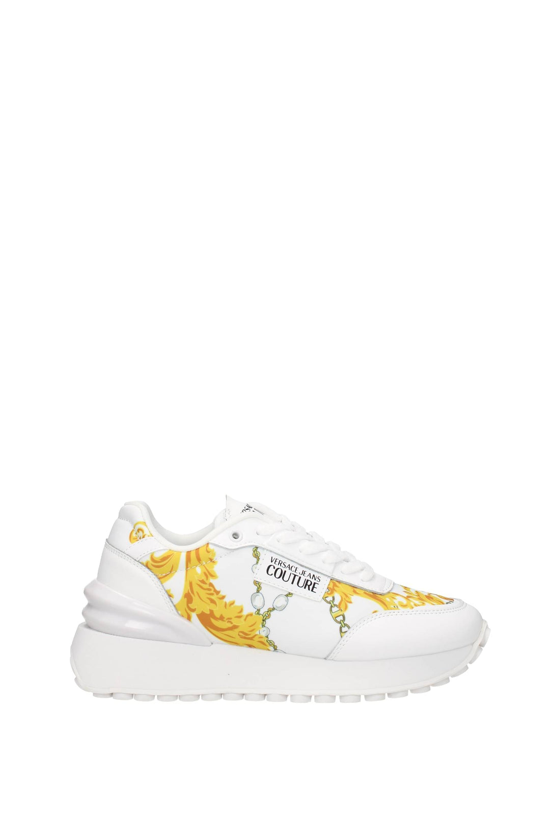 Versace Jeans Sneakers Couture Tessuto Bianco - Versace Jeans Couture - Donna