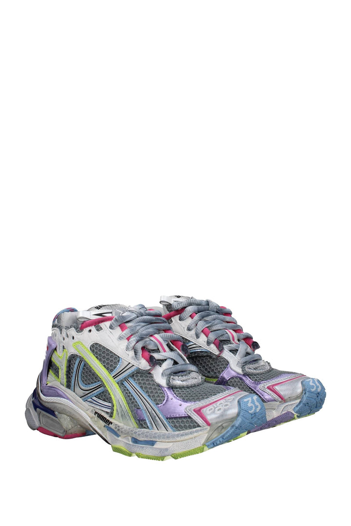 Sneakers Runner Tessuto Grigio Multicolore - Balenciaga - Donna