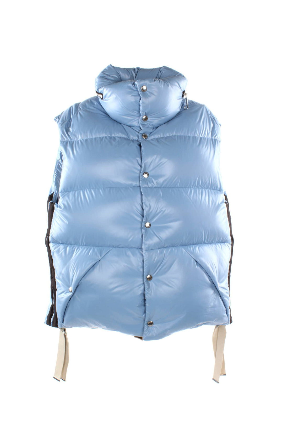 Idee Regalo Puff Oversize Vest Track Poliammide Blu Pale Blue - Khrisjoy - Uomo