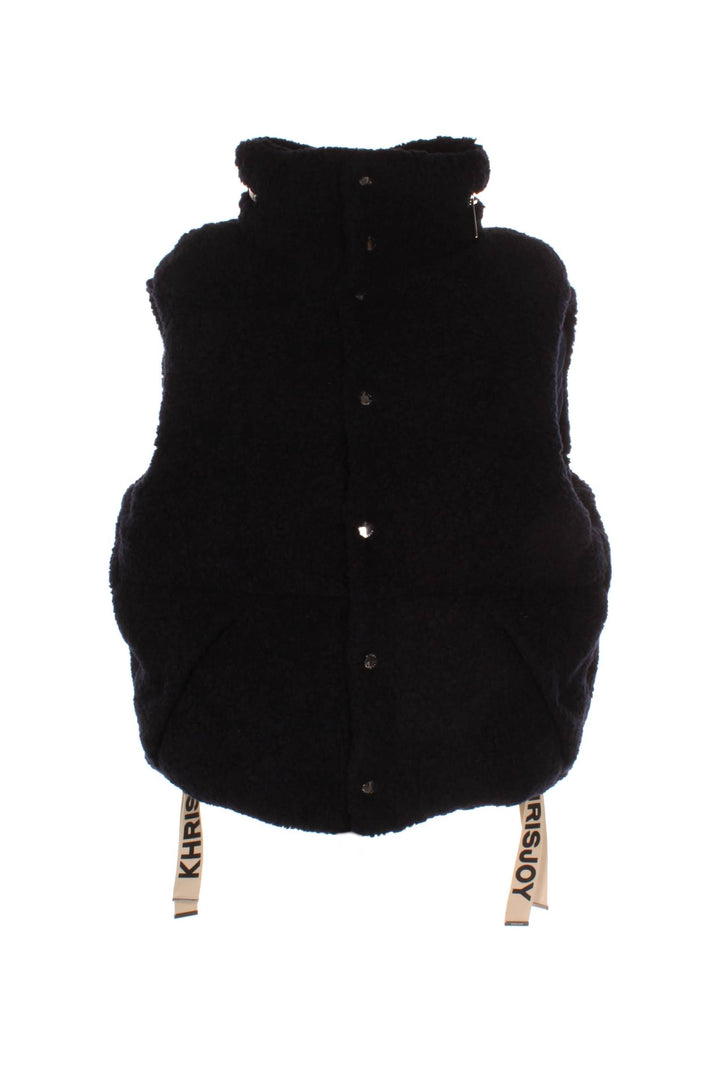 Idee Regalo Puff Oversize Vest Pile Poliestere Blu - Khrisjoy - Uomo