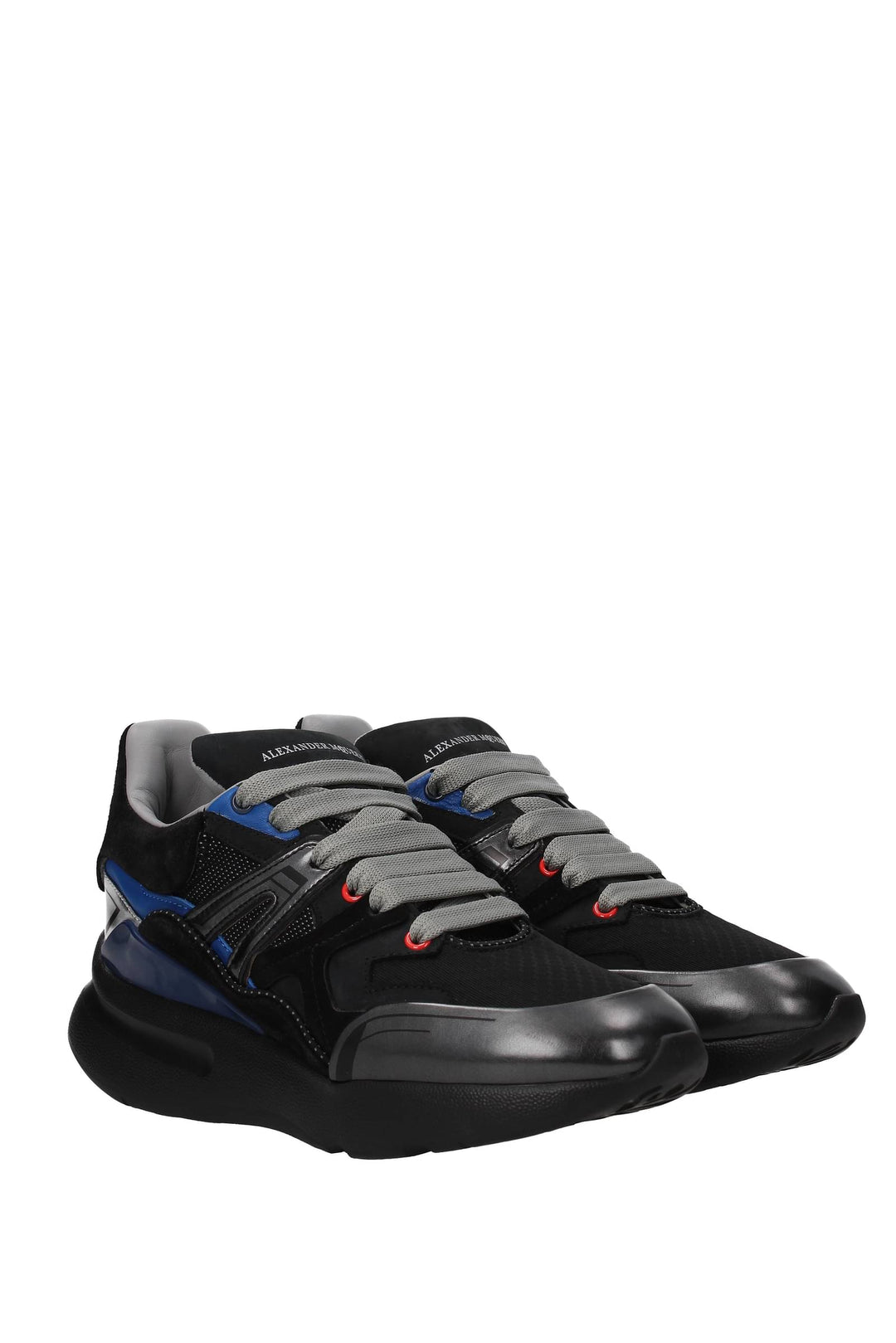 Sneakers Camoscio Nero - Alexander McQueen - Uomo