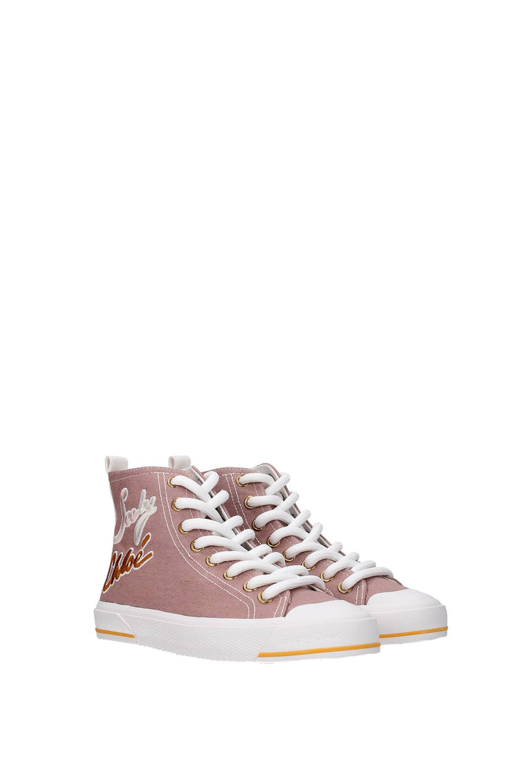Sneakers Tessuto Rosa Rosa Carne - See by Chloé - Donna