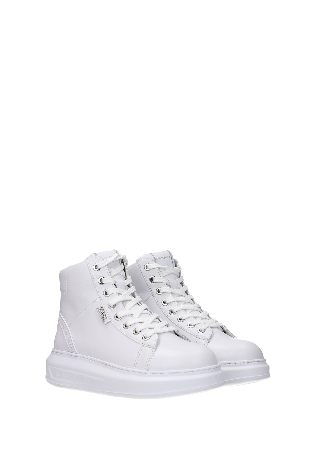 Sneakers Pelle Bianco - Karl Lagerfeld - Donna