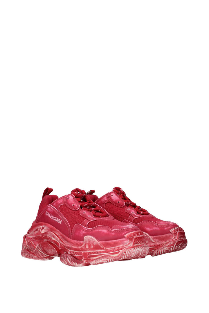 Sneakers Triple S Tessuto Rosso - Balenciaga - Donna