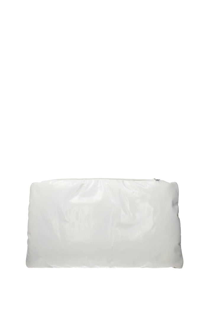 Pochette Pillow Pelle Bianco - Bottega Veneta - Donna