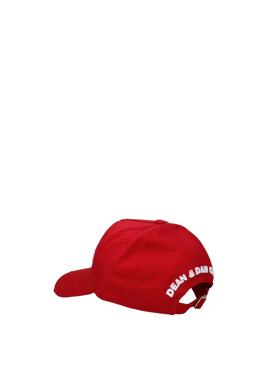 Cappelli Cotone Rosso Bianco - Dsquared2 - Uomo
