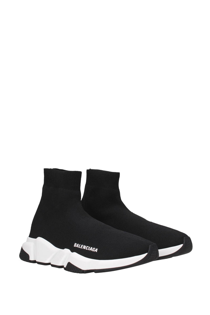 Sneakers Speed Tessuto Nero Bianco - Balenciaga - Uomo