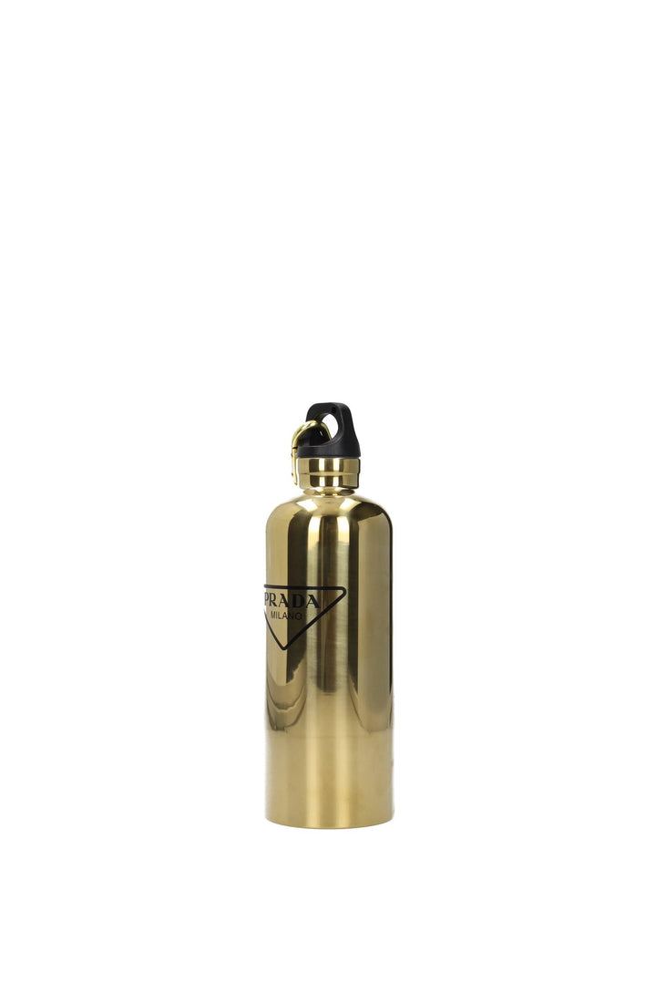 Bicchieri E Bottiglie Thermoses 500 Ml Acciaio Oro - Prada - Donna
