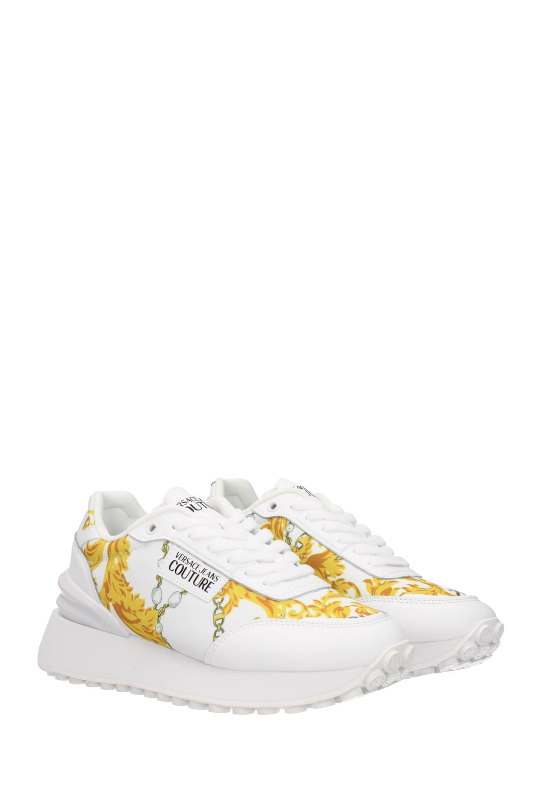 Versace Jeans Sneakers Couture Tessuto Bianco - Versace Jeans Couture - Donna
