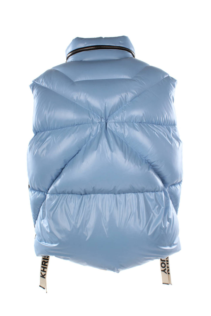 Idee Regalo Puff Oversize Vest Track Poliammide Blu Pale Blue - Khrisjoy - Uomo
