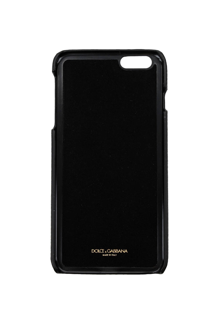 Porta I Phone Iphone 6g Plus Pelle Nero - Dolce&Gabbana - Uomo