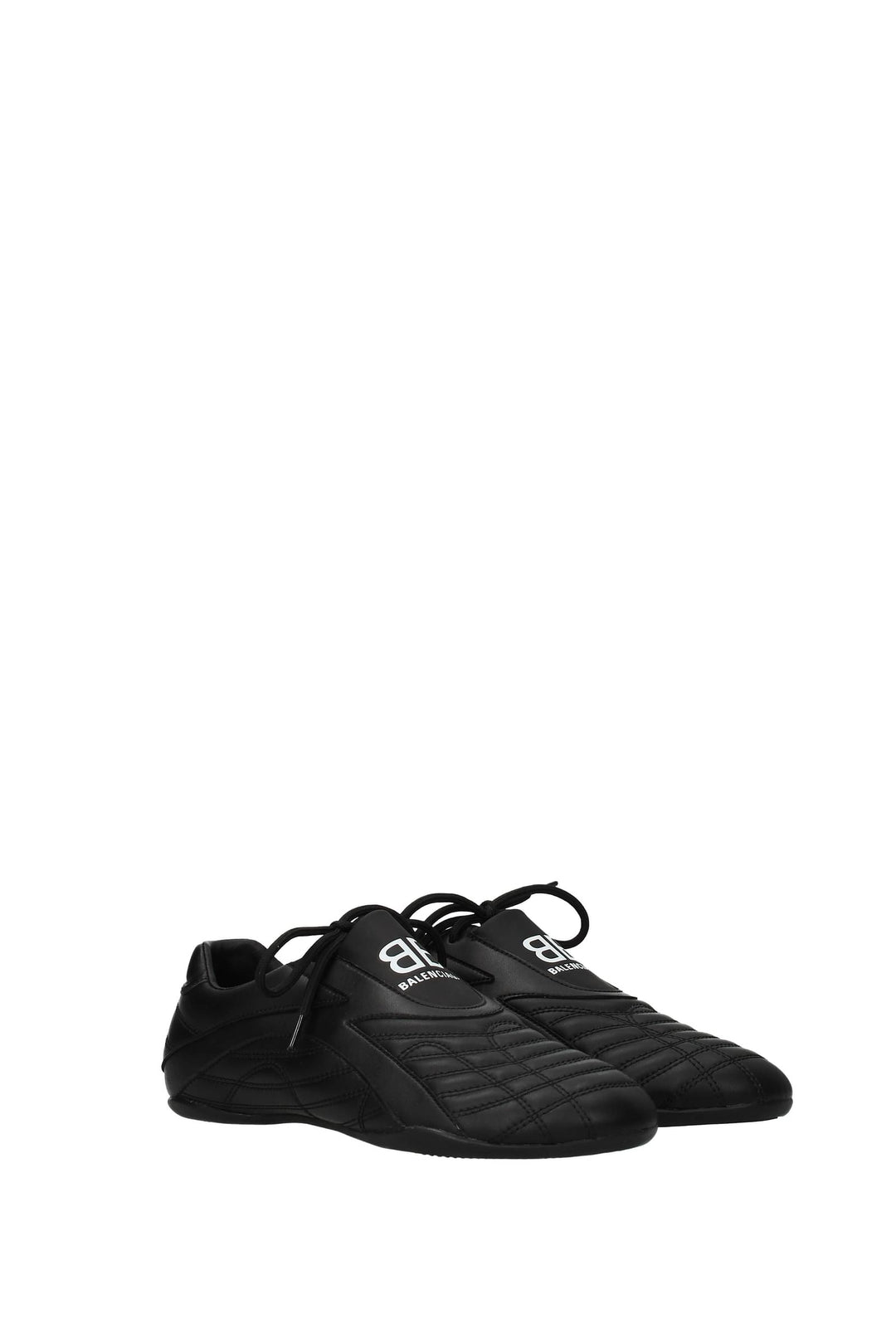 Sneakers Pelle Nero - Balenciaga - Donna