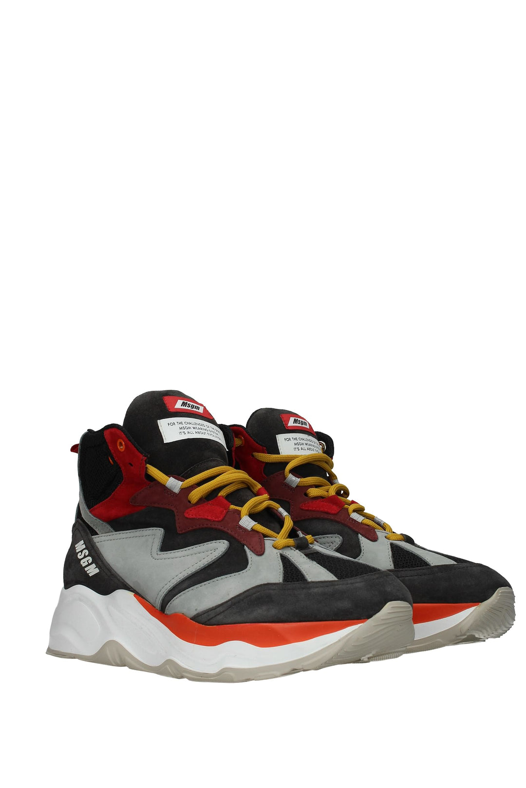 Sneakers Camoscio Multicolor - MSGM - Uomo