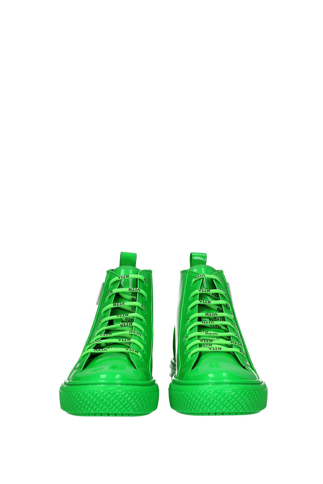 Sneakers Vltn Vernice Verde Verde Fluo - Valentino Garavani - Uomo