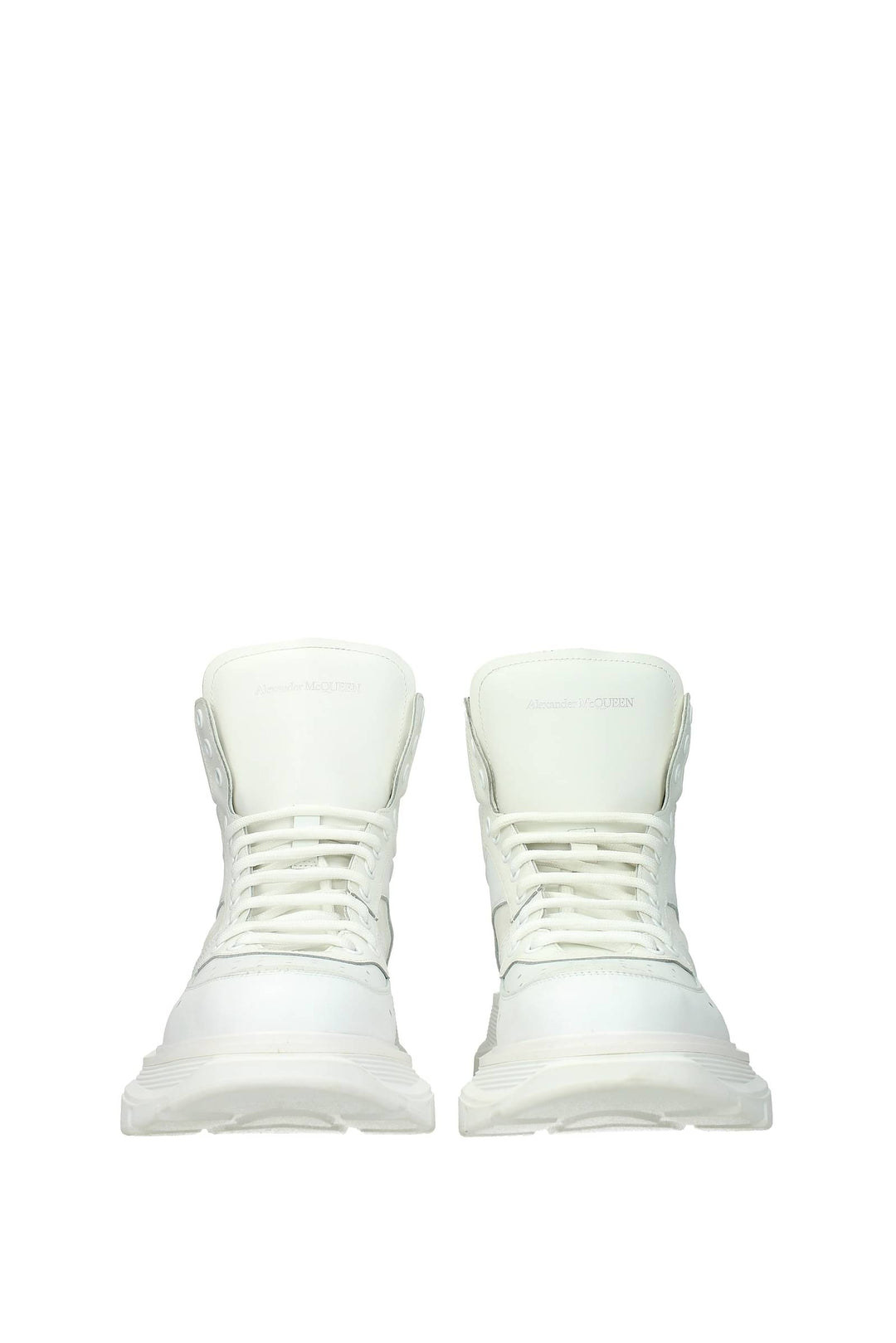 Sneakers Pelle Bianco - Alexander McQueen - Uomo