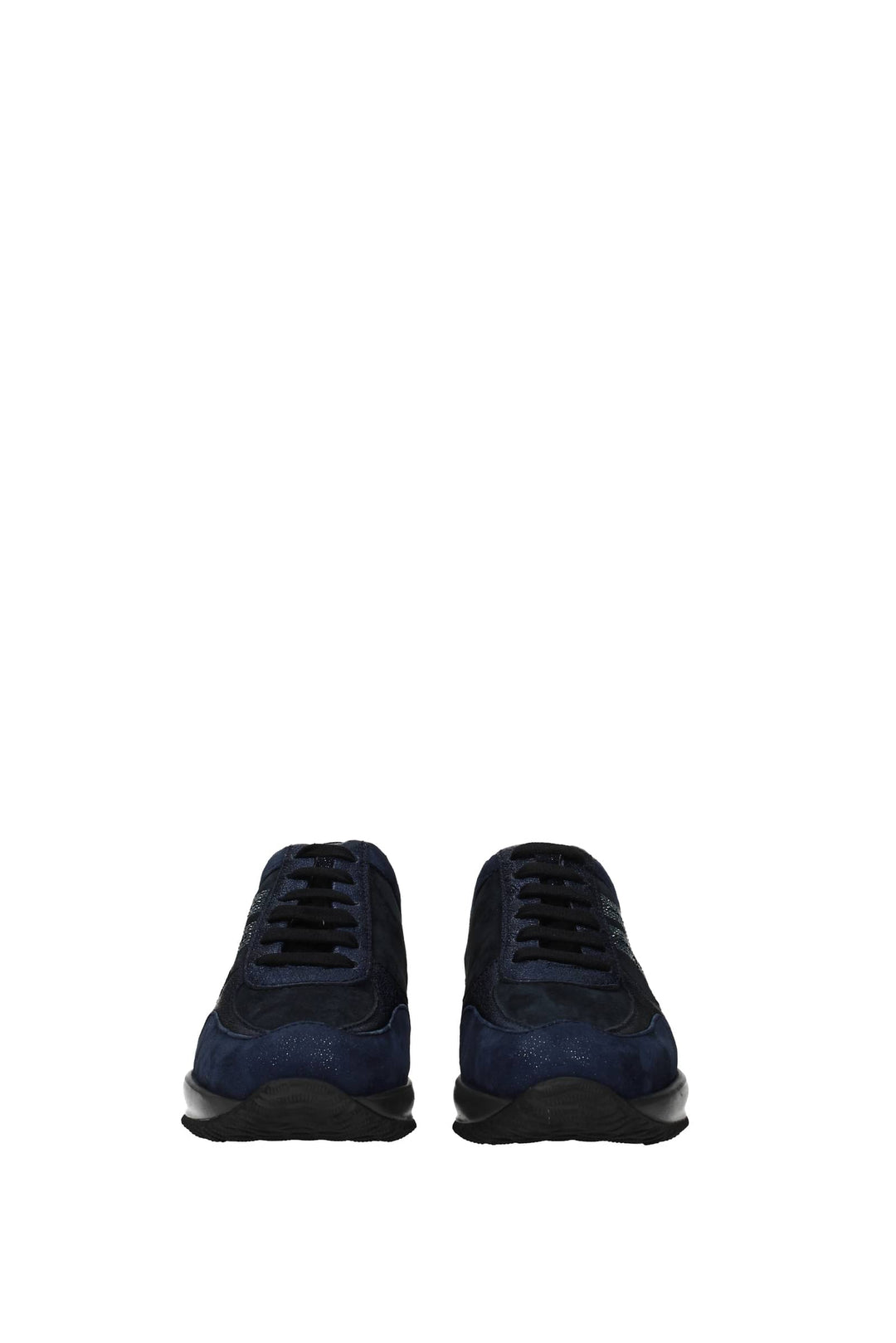 Sneakers Interactive Camoscio Blu Blu Marino - Hogan - Donna